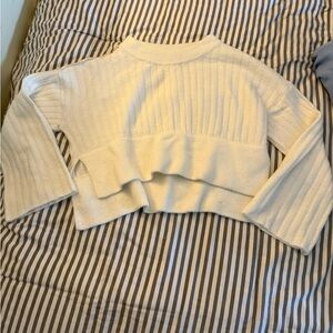 cropped sweater